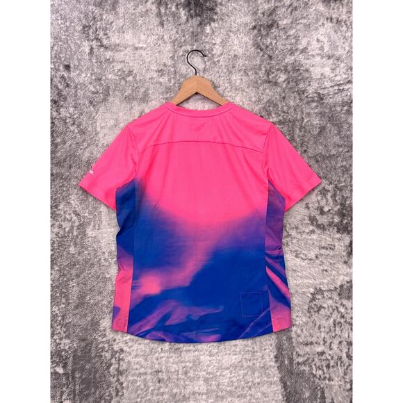 Rapha Cycling Shirt Medium Womens EF Technical Pink Gradient - Picture 3 of 10